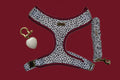 Dalma Bold | Harness, Leash & White Jade crystal set (exclusive)